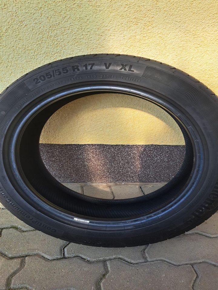 Sommerreifen Continental 205/55 R 17 V XL in Zwenkau