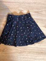 C&A Rock 36 S blau Blumen süß Baumwolle Jersey Gummibund Burglesum - Lesum Vorschau