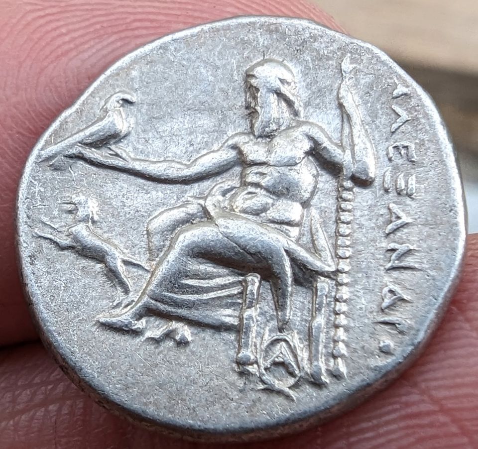 Antike griechische Münze - Thrakien Lysimachos Drachme Magnesia in Braunschweig