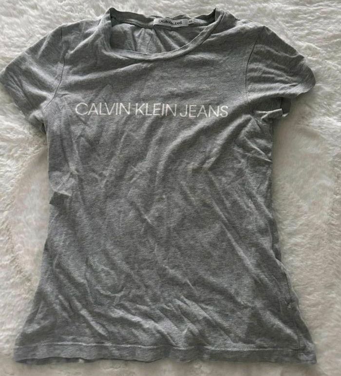 Calvin Klein Damen t Shirt Neu Xs Grau in Bad Wünnenberg