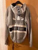 Adidas Sweatshirt Jacke Drei Streifen Three Stripes M grau zx Berlin - Treptow Vorschau