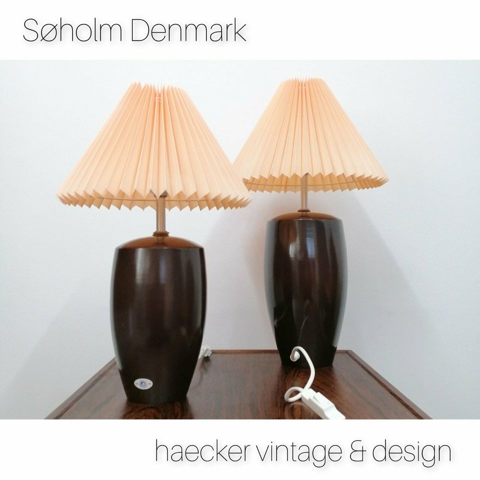 SET- Tischlampe Royal Copenhagen - Holmegaard danish design 70er in Frankfurt am Main