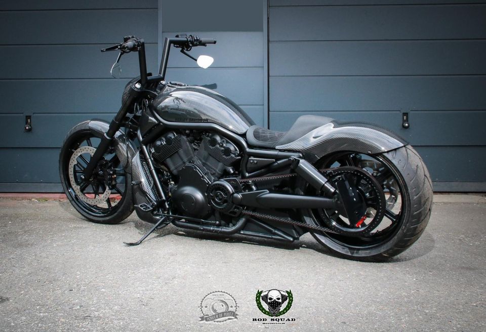 Heckfender ChoppeRS für VRod Nig ab 2008 mit 240/250/260er Reifen in Königswalde