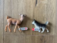 SET Schleich 14710 Weißwedelkuh & 16835 Husky *neu & unbespielt* Bayern - Burgau Vorschau