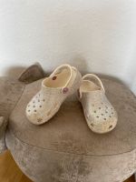 Crocs weiß/ Glitzer Gr.C9 Baden-Württemberg - Moos Vorschau