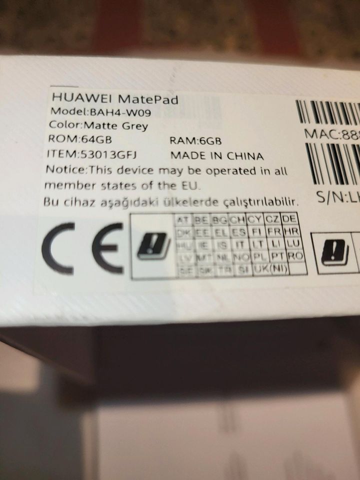 Huawei Matepad ( unbenutzt) . in Lemgow