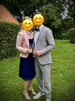 Grauer SlimFit Anzug für Hochzeit GR50 Nordrhein-Westfalen - Bedburg-Hau Vorschau