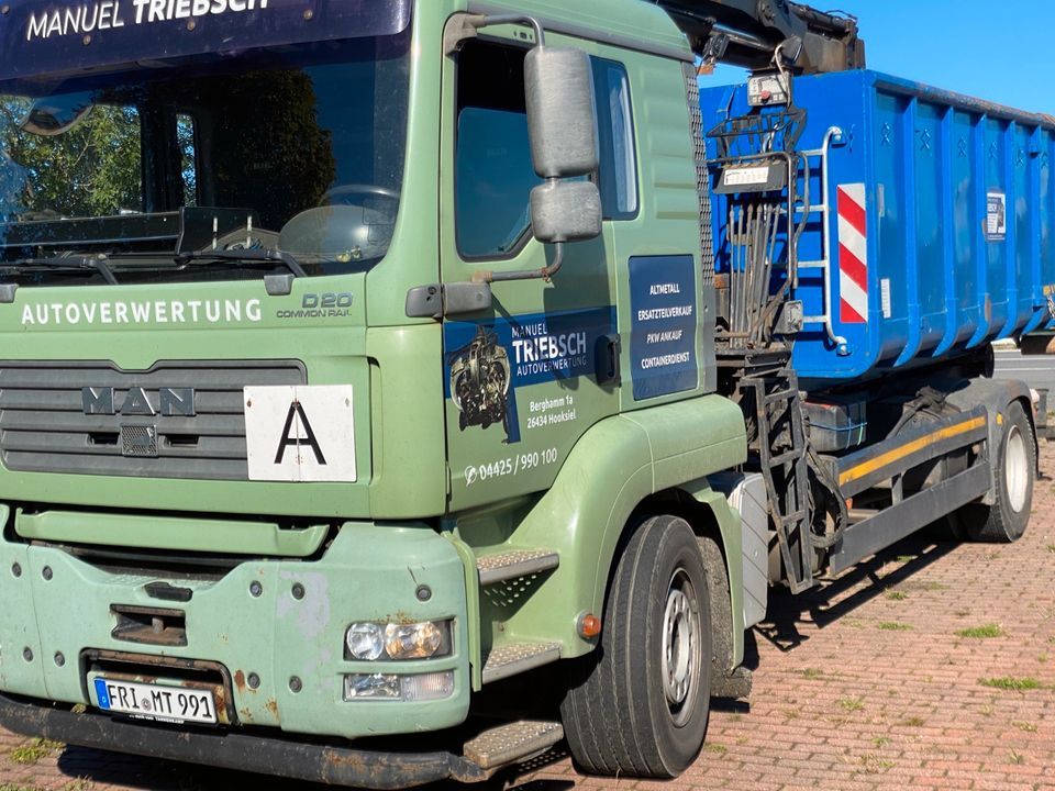 **Abholung und Ankauf von Fahrzeugen** in Wangerland