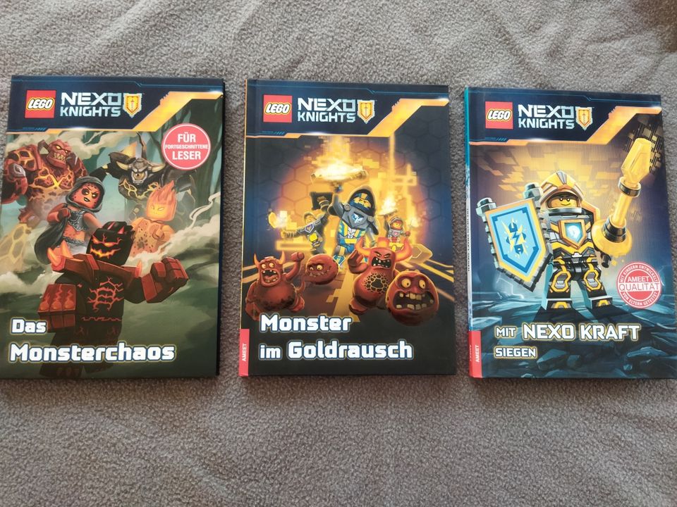 Lego Nexo Knights, 3 Bücher komplett in Delitzsch