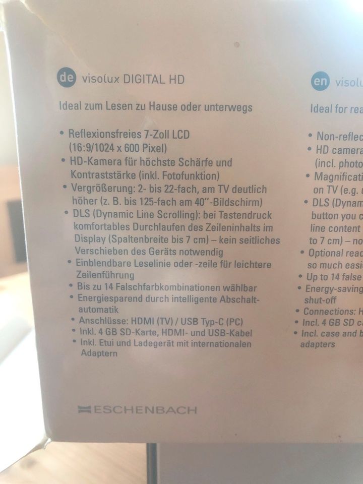 Eschenbach Visolux Digital HD in Untersteinach