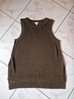 H&M Strickpullover Pullunder lang grün L 40 42 44 Baden-Württemberg - Altlußheim Vorschau