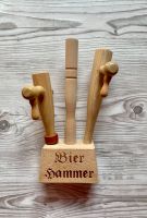 Bierhammer Set, Holz, geschnitzt, Neu Niedersachsen - Wittingen Vorschau