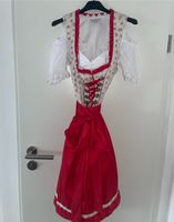 Dirndl Blumenmuster/rot Bayern - Kaufbeuren Vorschau