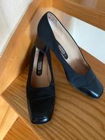 Schwarze PETER KAISER Leder-/Halbschuhe Gr.40 Leder+Rips Hessen - Büdingen Vorschau