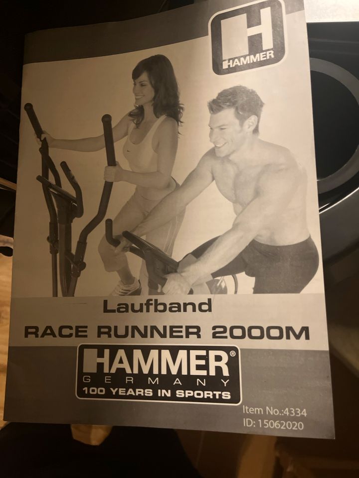 Laufband Hammer Sport Race Runner 2000M in Brotterode-Trusetal - Trusetal |  eBay Kleinanzeigen ist jetzt Kleinanzeigen