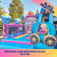 Hüpfburg Slide Marchenschloss 5m x 5m zu vermieten Bayern - Goldbach Vorschau