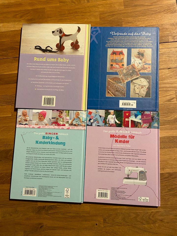 Nähbücher für Kinderkleidung mit Schnittmustern und Anleitung in Reeßum