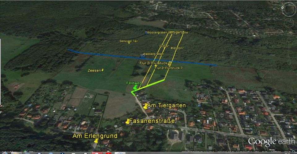 VIDEO 19000m² Naturschutzgebiet in PLZ 15711 Zeesen/ Senzig in Königs