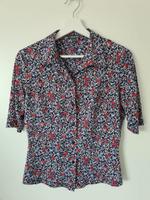 Street One Bluse (blau mit Blumen) Nordrhein-Westfalen - Wesseling Vorschau