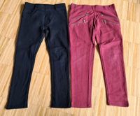 Paket 2 dopodopo bpc Leggings schwarz rot Gr. 122 Wuppertal - Barmen Vorschau