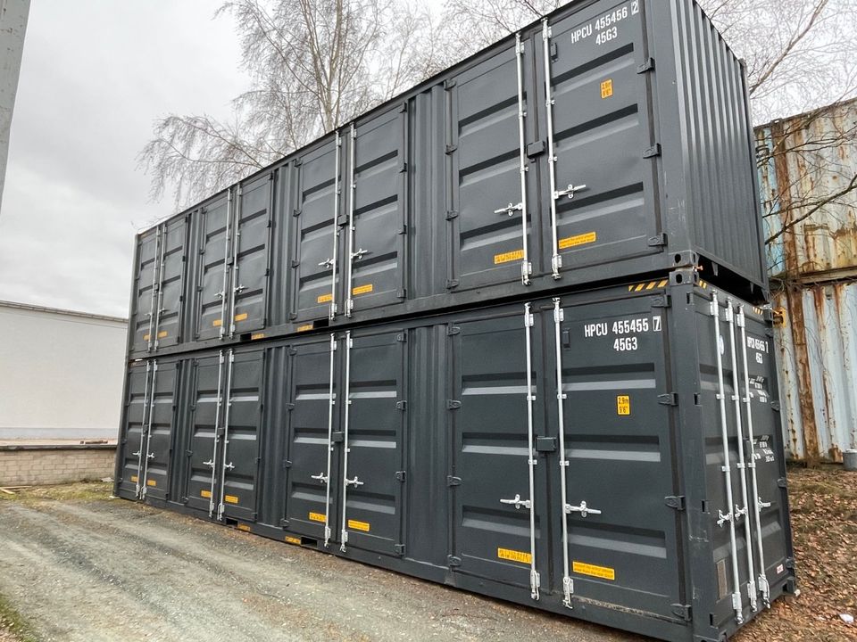 40ft High Cube Lagercontainer 12m Sidedoor Schiffscontainer Lager in Köln