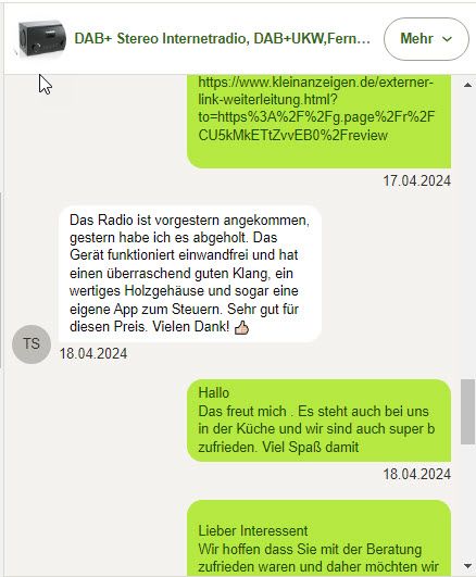 DAB+ Stereo Internetradio, DAB+UKW,Fernbedienung 10000Sender in Bad Zwischenahn