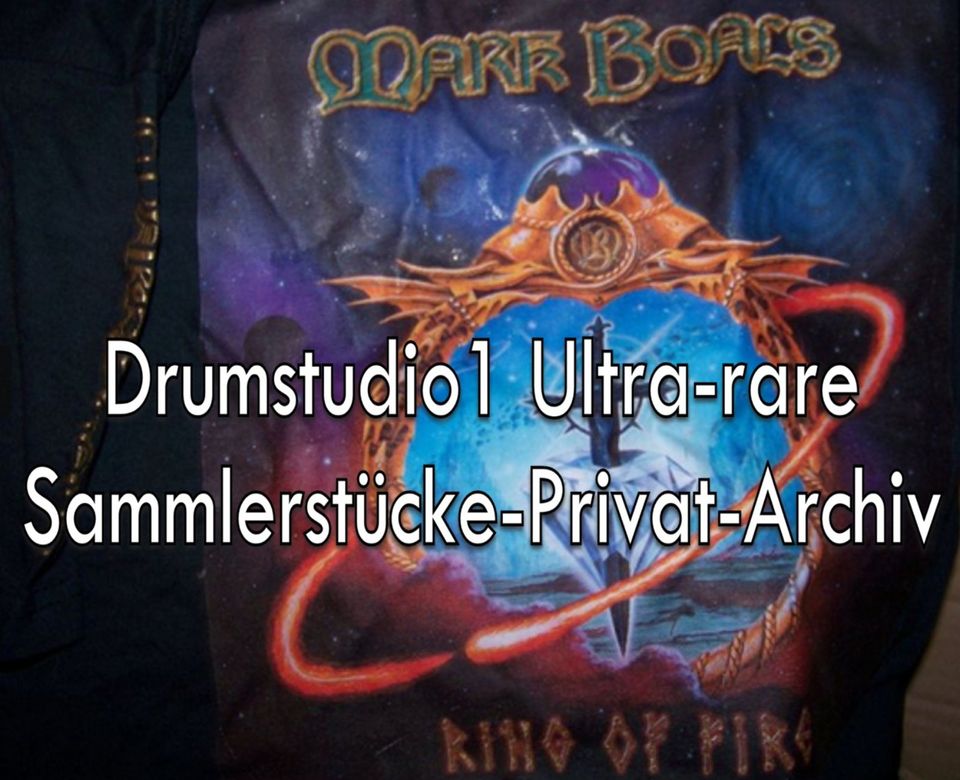 Ultra-rares Metal-T-Shirt, Kleinstauflage + Autogramm + CD in Seeheim-Jugenheim