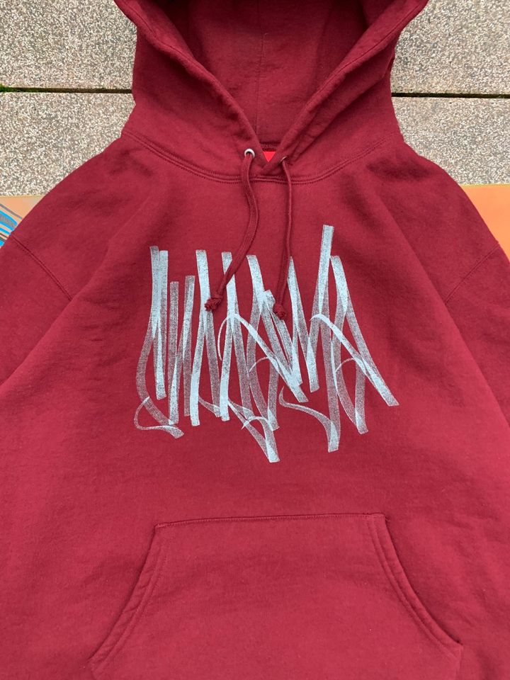 Supreme Handstyle Tag graffiti hoodie pullover hooded sweatshirt in Köln