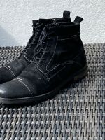 Bugatti weiche Wildleder-Boots, Stiefeletten schwarz Gr. 44 Baden-Württemberg - Bühl Vorschau