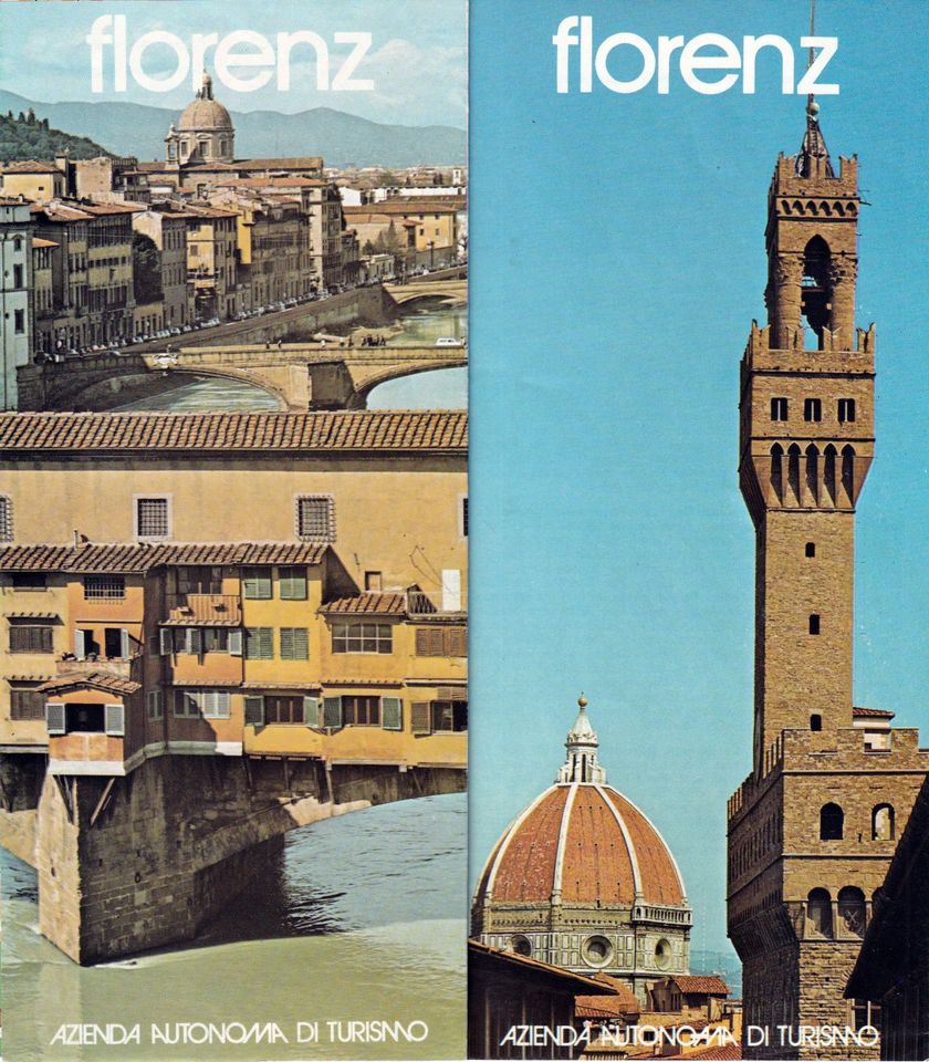 Toskana Urlaub 1982 Prospekte und Postkarten vintage in Rieseby