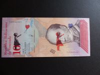 Banksy Echte Banknote 10 Bolivares Künstlerstempel Dismaland 2015 Nordrhein-Westfalen - Gronau (Westfalen) Vorschau