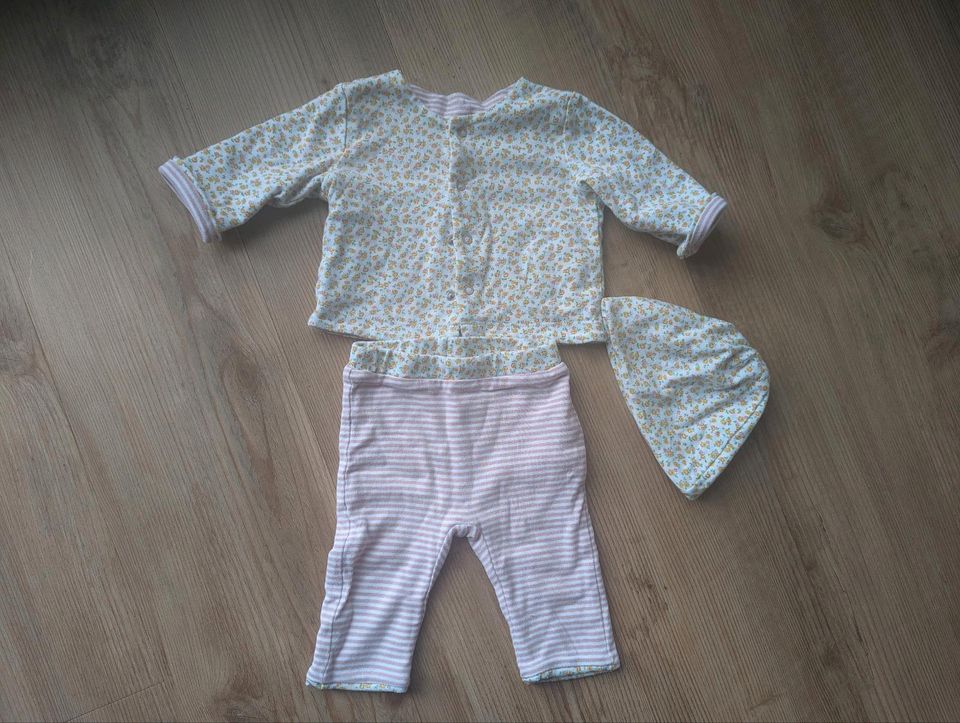 Mini Boden Set Hose Jacke Mütze zum Wenden 0-3 Monate /56-62 in Burscheid