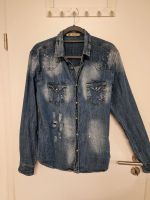 Jeanshemd vintage Größe S blau Thüringen - Ohrdruf Vorschau