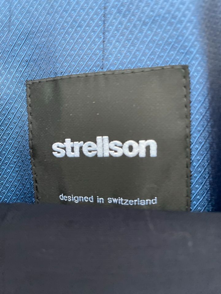 Anzug Strellson Allen Mercer Cr 90 Slim Fit Blau in Worms