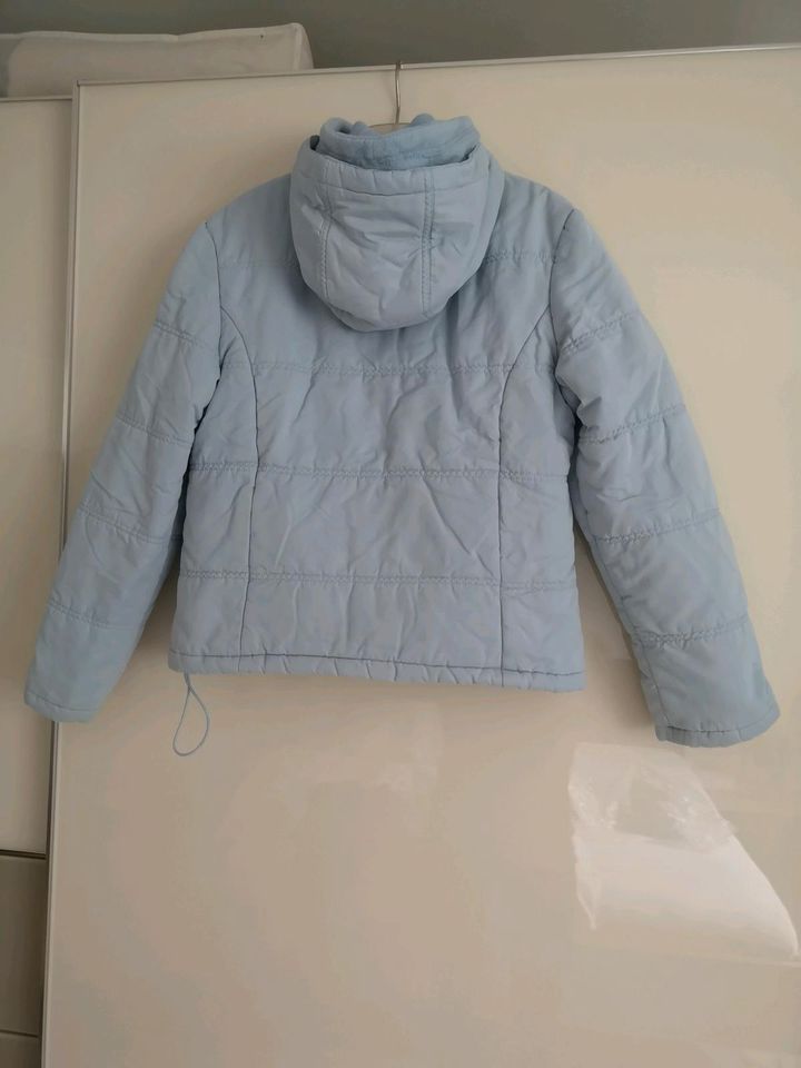 Übergangsjacke, hellblau, Gr. 34/XS in Gersthofen