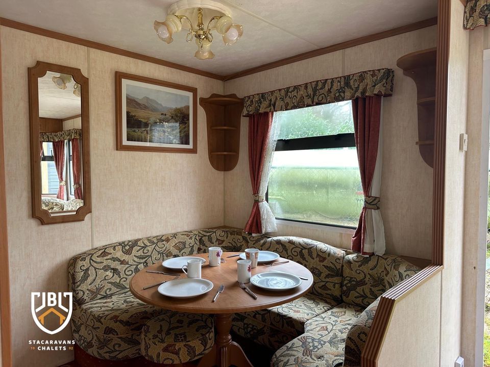 Willerby Mobilheim | Countrystyle | Kamin im Wohnzimmer in Nettetal