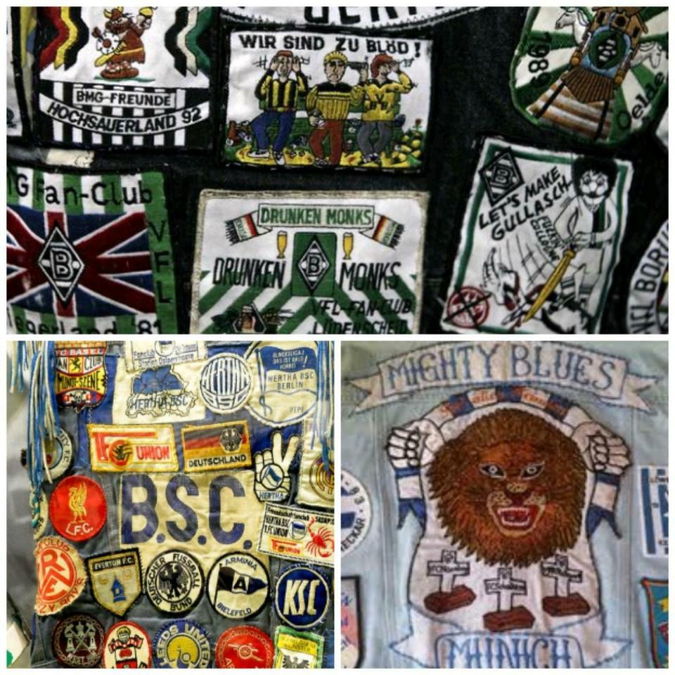 Fan Kutte Fussball Kutte Weste Gilet Aufnäher Patch gesucht in Arnsberg