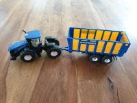 Siku Traktor New Holland mit Silagewagen Knicklenker Bayern - Ering Vorschau