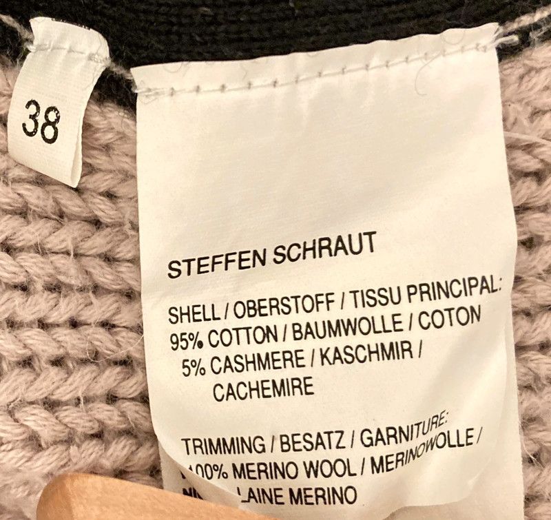 Steffen Schraut Gr. 38 Strick Cardigan oversized beige taupe schw in  Hannover - Südstadt-Bult | eBay Kleinanzeigen ist jetzt Kleinanzeigen