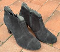 Högl-Stiefeletten - Größe 7 - Wildleder - schwarz Niedersachsen - Harpstedt Vorschau