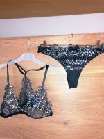 Hunkemöller BH Set schwarz/silber Spitze Gr. S/M neu Bayern - Straubing Vorschau