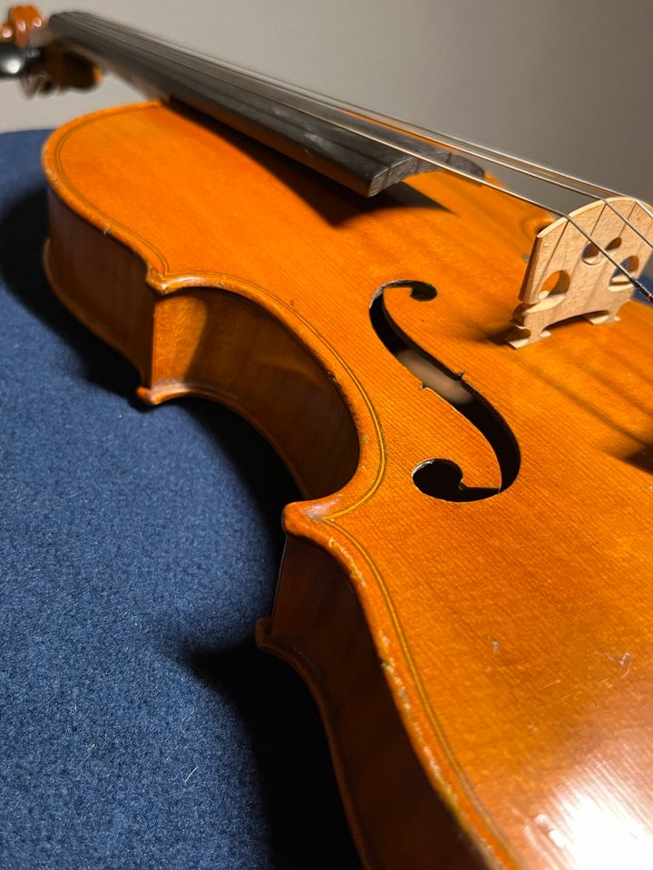 Antike französische Violine 2/4 in Düsseldorf