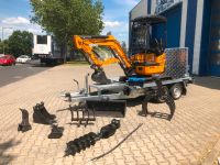 Minibagger BK1700JS + Tieflader + Zubehör *21.458€ NETTO*BERGER KRAUS*KUBOTA*JOYST*SOFORT! Hessen - Kassel Vorschau