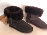 Schuhe Kinder Winterboots Wildleder/Lammfell Gr.33 braun Thüringen - Erfurt Vorschau