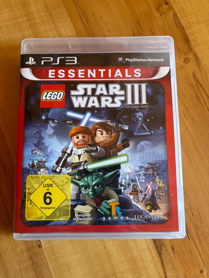 PS3 Spiel LEGO StarWars 3 in Lauchringen