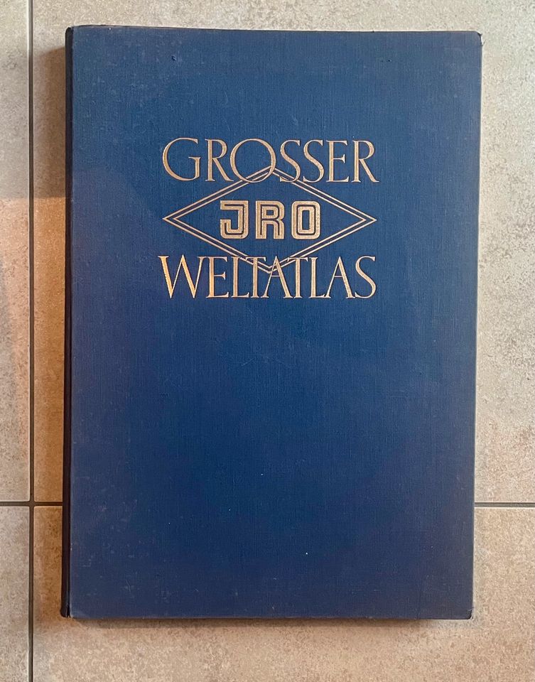Großer JRO Weltatlas 1956 in Kirchdorf a.d.Amper