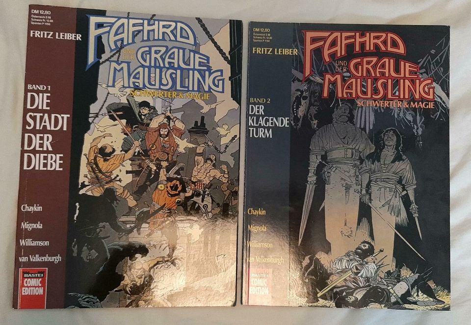 Fafhrd und der graue Mausling 1 & 2 - Mike Mignola Bastei Comic in Rostock