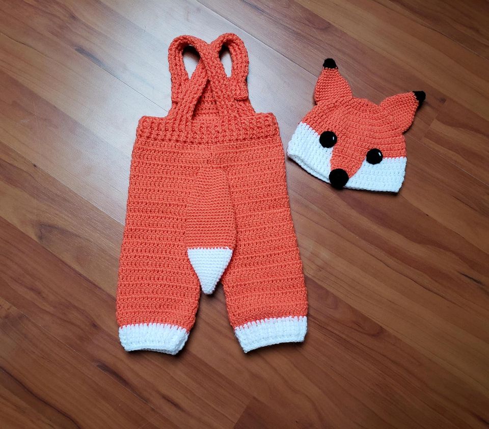 Fuchs Latzhose, Fuchs Mütze Baby gehäkelt *handmade* Set in Hessen -  Maintal | Babykleidung Größe 68 kaufen | eBay Kleinanzeigen ist jetzt  Kleinanzeigen