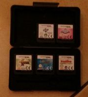 Nintendo DS Spielebox mit 5 Spielen Sachsen-Anhalt - Hettstedt Vorschau