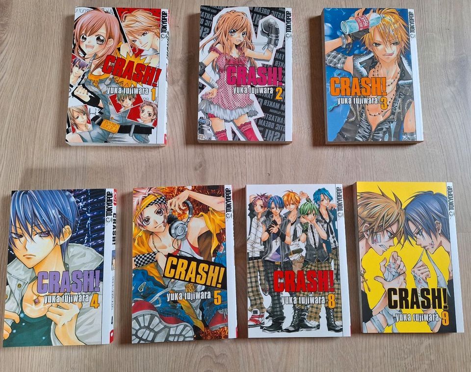 CRASH! Band 1-4, 5, 8, 9 Manga SET oder Einzeln TokyoPop in Nürnberg (Mittelfr)